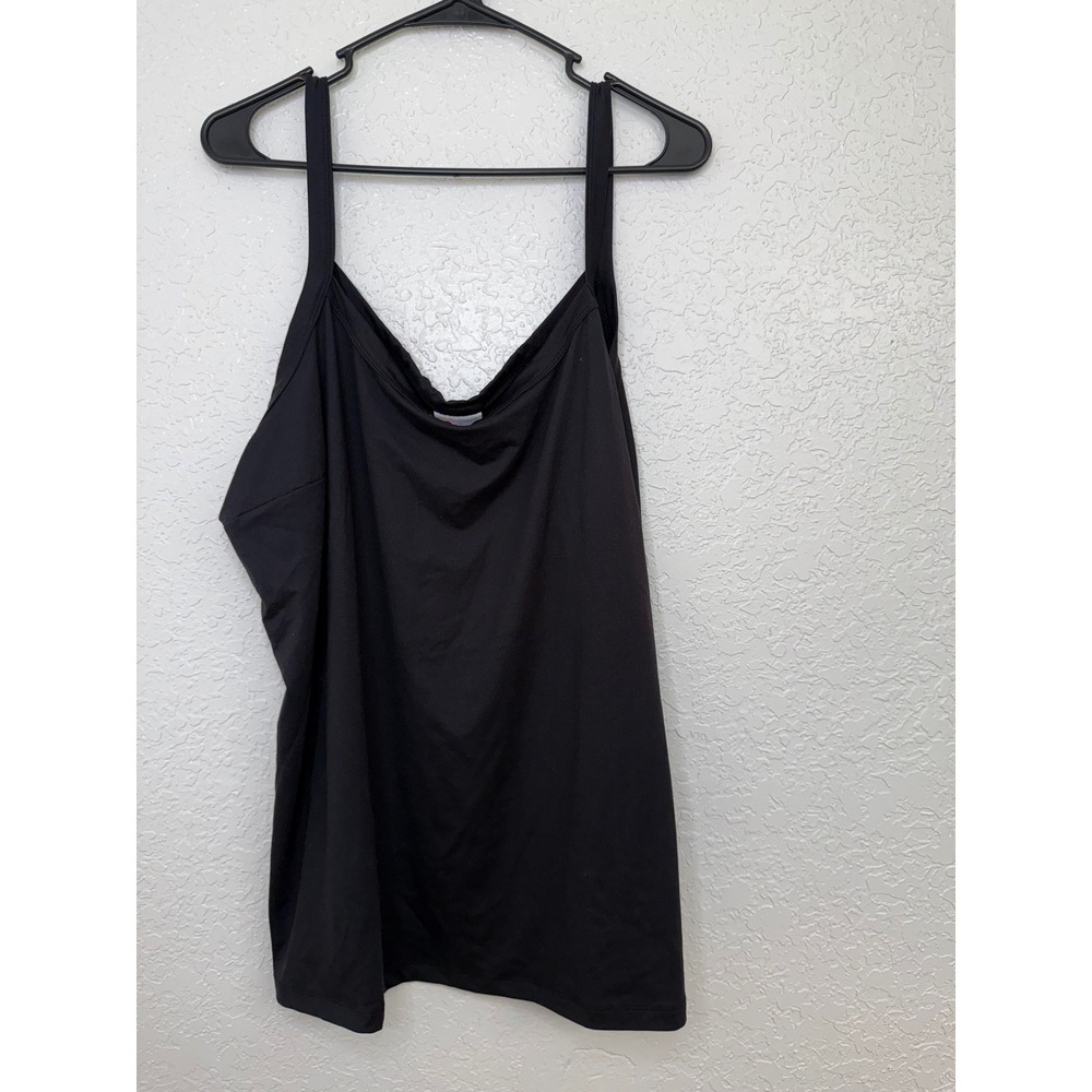 LuLaRoe‎ Black Tank Top Sleeveless Casual Comfort Layering 3XL